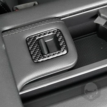 Par Mazda MX-5 Miata 2009-Oglekļa Šķiedras Grīdas Konsoles Nodalījuma Durvju Slēdzis, Kadru NC Uzlīme Roadster Auto Piederumi