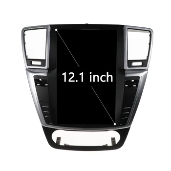 Par Mercedes Benz GL ML 2013. - 2016. gadam Android Muiltimedia Vertikālā Touch screen Tesla Auto Radio Atskaņotāju, GPS Navigācijas 4G 64GB DSP