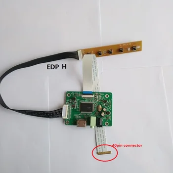 Par NT156WHM-A00 NT156WHM-A20 1366X768 HDMI LCD LED EDP mini Kontrolieris valdes DIY 40pin displejs atmiņas karte