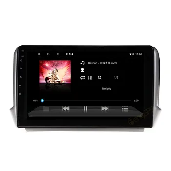 Par Peugeot 2008 208 2011 2012 2013-2019 Auto multimediju atskaņotājs, Stereo Ekrāna Android PX6 Radio Audio GPS Navigācija Galvas vienības BT