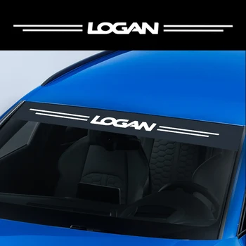 Par Renault Dacia Logan Captivation Atstarojošs Automašīnas Priekšējā Vējstikla Uzlīmes Sporta Auto Vējstikla Uzlīmes Tūninga Aksesuāri