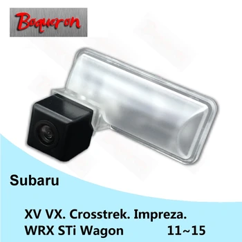 Par Subaru XV VX Crosstrek Impreza WRX STi Vagons 11~15 Reverss Autostāvvieta Kamera HD CCD Nakts Redzamības Automašīnu Atpakaļskata Rezerves Kamera