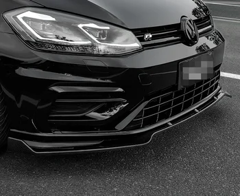 Par Volkswagen GOLF 7.5 Ķermeņa komplekta spoilers-2018 GOLFA T ABS Aizmugurējā lūpu aizmugurējais spoileris priekšējā Bufera Difuzoru Bamperi Aizsargs