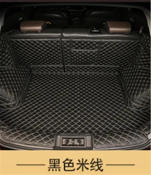 Par Volkswagen Passat B6-2006-2011 3D-trīsdimensiju PU asti lodziņā aizsardzības paklāju pad bagāžnieka bagāžas pad Auto stils