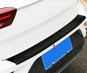 Par Volkswagen T-ROC 2018-2020 nerūsējošā tērauda automašīnas Bagāžnieka anti-scratch valdes anti-scratch aizsardzības auto piederumi