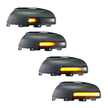 Par Volkswagen Tiguan MK1 2008-2016 Dinamisko LED Pagrieziena Signāla Blinker Gaismas 2gab Auto Peļķe Gaismas Lampa Pusē Ārējie Spoguļi Indikators