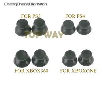 Par Xbox360 XboxONE PS3 PS4 Kontrolieris, 3D Analog Thumbsticks Īkšķi Grip Stick Klp Kursorsviru xbox 360 viens ChengChengDianWan