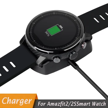 Par Xiaomi Huami Amazfit Stratos Smartwatch 2/2S Bezvadu Lādētāju Doks Uzlādes Statīvā, Amazfit2/2S Uzlādes Kabelis, Lādētājs Šūpuļa