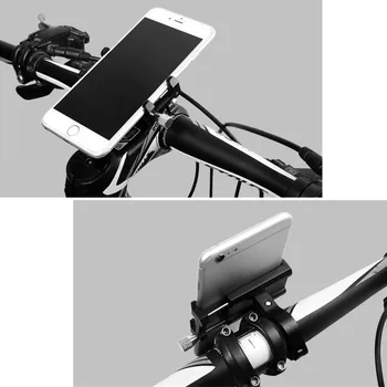 Par Xiaomi M365 Regulējams Anti-Slip Mobilā Tālruņa Turētājs Universāls Velosipēds Motocikla Stūres Klipu Stāvēt GPS Mount Bracket ciclis
