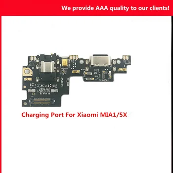 Par Xiaomi Mi A1/5X USB Doks Uzlādes Ports + Mic (Mikrofons Moto Modulis Ar Mikrofonu