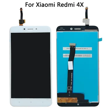 Par Xiaomi Redmi 4X Displejs Ar Touch Screen Panelis Redmi 4X Touch Sensors Stikla Digitizer Paneļa Montāža Nomaiņa