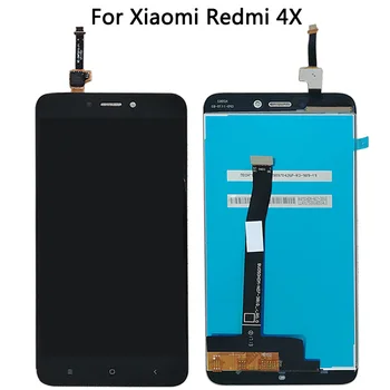 Par Xiaomi Redmi 4X Displejs Ar Touch Screen Panelis Redmi 4X Touch Sensors Stikla Digitizer Paneļa Montāža Nomaiņa