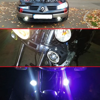 Par Yamaha XJR1300 FJR1300 xjr 1300 400 fjr 1300 Motocikla priekšējo Lukturu uzmanības centrā moto U7 LED Gaismas motociklu aksesuāri