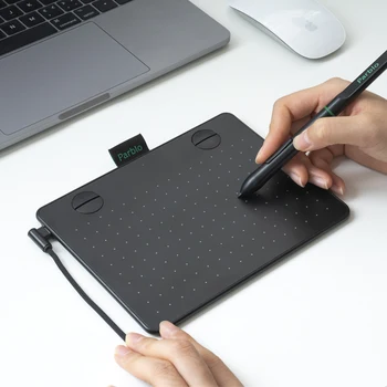 Parblo A640 V2 Digitālo Tabletes Paraksts Grafikas Zīmēšanas Pen Tablet OSU Spēli ar Vāciņu Maisu un Cimdu