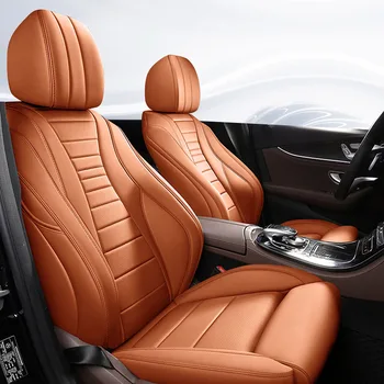 Pasūtījuma automašīnas sēdekļa vāks auto Mercedes Benz E200 E260 E300 E320 E350 E400 E500 Piederumi Sēdekļa Vāku Automašīnām Spilveni Aizsargi