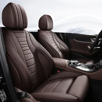 Pasūtījuma automašīnas sēdekļa vāks auto Mercedes Benz E200 E260 E300 E320 E350 E400 E500 Piederumi Sēdekļa Vāku Automašīnām Spilveni Aizsargi