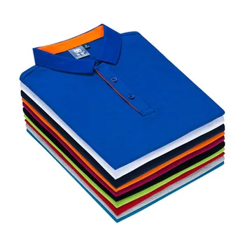 Pasūtījuma logo izšūšana polo krekls ar īsām piedurknēm polo krekls uzņēmuma logo, darba apģērbus vairumtirdzniecībā vienādu darbu