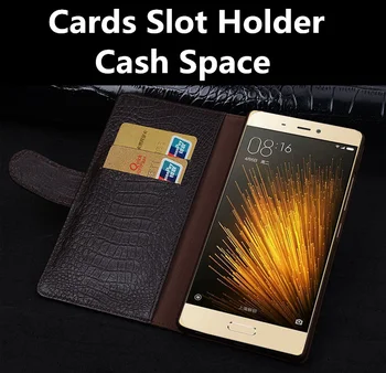 Patiesu Nekustamā Ādas Maks Kartes Slots Turētājs Flip Case For Xiaomi POCOphone F1/Xiaomi POCO F2 Pro Maku, Telefonu Gadījumā Capa
