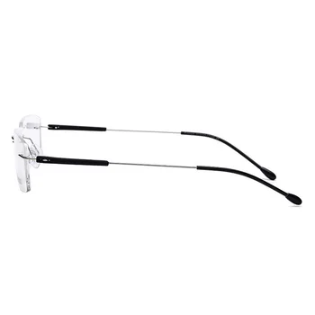 Patiesu bez apmales Metāla TR90 Sajauc Neviena Skrūve Vīrietis Sieviete Unisex Recepšu Futbola Brilles Rāmis Lēca Veidni Maināms Glassess