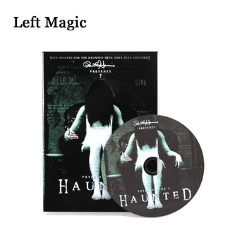 Paul Harris Dāvanas Haunted Spoku Pārvietojiet Karti Burvju Triki (DVD+Veidojums) Posmā Slēgt Aksesuārus Piederumu Ilūziju Burvju Burvis