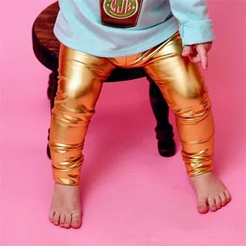 Pavasara Bērnu Bikses Zelta Sudraba Melna 3 Krāsas, Zēni, Meitenes, Stulpiņi Eiropas un Amerikas Stilu, Bērnu Apģērbs Bikses