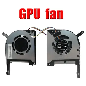 Pavisam jaunu oriģinālu klēpjdatoru / piezīmju procesors / GPU dzesēšanas ventilatoru heatsink Par Asus Strix TUF 6 FX505 FX505G FX505GE FX505GD