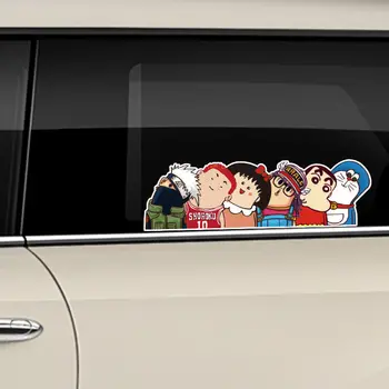 Personalizētu Auto Uzlīmes Anime Multfilmu auto dekorēšana, Auto Uzlīmes, Stikla Dekorēšana Ūdensizturīgs Radošo bmw audi visām automašīnām