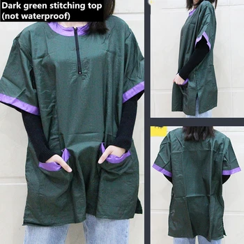 Pet shop groomer darba apģērbs, ūdensnecaurlaidīgs Anti-static Pet Darba Apģērbu, Priekšautu Suņu Kaķu Frizētavas Skaistumkopšanas Smock G0528