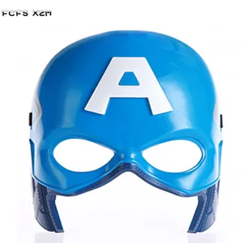 Pieaugušajiem, Bērniem, LED Gaismas Captain America Maskas Bērniem Purima Halloween Kostīmi Pontons dzelzs Vīrs Masku Karnevāls Purima parādes Aksesuāri