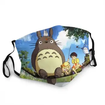 Pieaugušo Mans Kaimiņš Totoro Maska Anti Dūmaka Meža Gars Aizsardzības Vāciņu Respiratoru Atkārtoti Muti-Purns