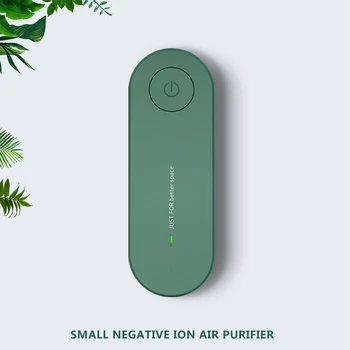 Pievienojiet Gaisa Attīrītājs Mājas Tīrāku Mini Gaisa Jonizators, lai Novērstu Dūmu Portatīvo Deodorizer Gaisa Atsvaidzinātājs Zaļā MUMS Plug