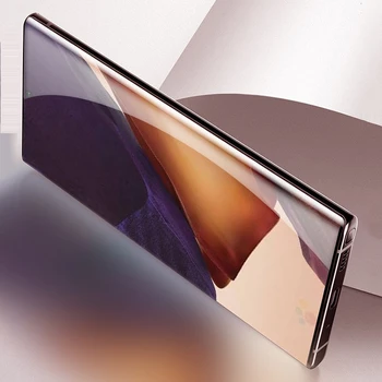 Pilnībā Segtu Anti Zils Šķidrums UV Līmi Rūdīta Stikla Samsung Galaxy Note 20 Ultra Screen Protector For Samsung S20 Plus Ultra