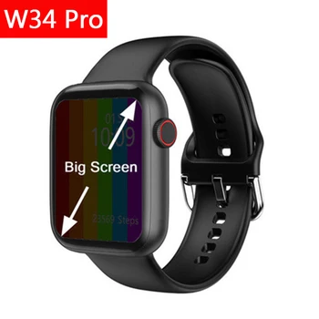 Pilnībā Touch 1.75 collu SVB W34 pro Vīriešu Smart Skatīties 44mm Svb 12 Pro Sievietes Sirds ritma Noteicējs Smartwatch Android, IOS