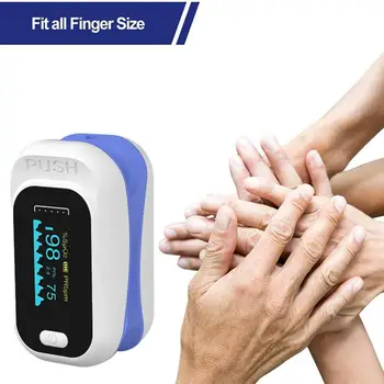 Pirkstu Oximeter Skābekļa Piesātinājumu Monitors TFT Ekrāns Asins Skābekļa Monitors Pirkstu Pulsa Zems Akumulatora Spriegums sirdsdarbība