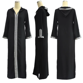 Plus Lieluma Eid Mubarak Abaya Kaftan Dubaija Musulmaņu Kleita, Hijab Abayas Sieviešu Caftan Marokens Turcija Elbise Islāma Apģērba Drēbes
