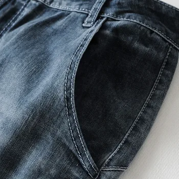 Plus lieluma džinsi Pavasara 2020. gadam elastīgs deviņu punktu bikses mid-high waist stulpiņi modes džinsi， Fit par aptaukošanos, cienītā