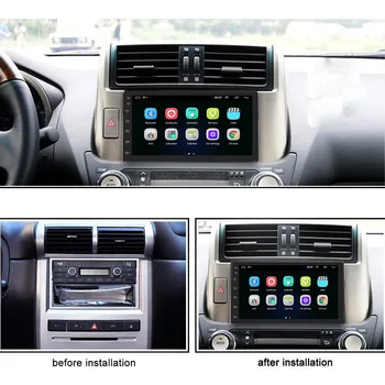Podofo 2DIN Android 8.1 Auto Radio Multimediju Atskaņotājs, 2 din GPS, Ford, Toyota, Nissan Volkswagen, Skoda LADA Hyundai Kia Suzuki