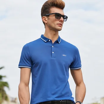 Polo Vīriešu Cietā Īsām Piedurknēm Polo Krekls Vīriešiem Gadījuma Vīriešu Biznesa Apģērba Kārta-Apkakle Vīriešu Krekls M-3XL Vīriešu Modes