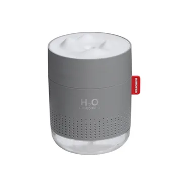 Portatīvo 500ML Ultraskaņas gaisa mitrinātāju Sniega Kalnu H2O USB Aromātu Gaisa Izkliedētājs ar Romantisku Nakts Lampas Humidificador Difusor