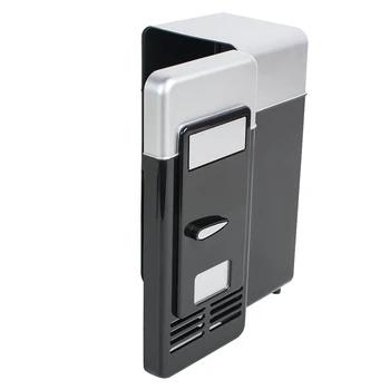Portatīvo Gadget USB Mini Black Apkures un Dzesēšanas Ledusskapī uz Home Office Darbvirsmas Office Dzērieni