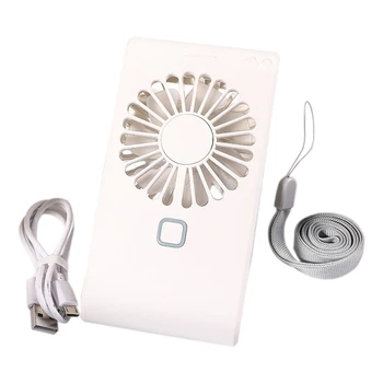 Portatīvo Kabatas Ventilators, USB Uzlādējams Rokas Mini Ventilators, Mazs Ventilators Mini Gaisa Dzesētājs