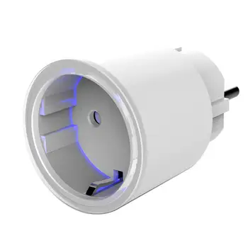 Portatīvo Smart Home WIFI Smart Plug Socket ES Laiku Ligzda Balss Vadības Slēdzis Strādā Ar Tuya Smart APP Google Home Alexa