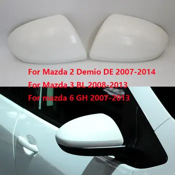 Priekš Mazda 2 Demio DE 2007-Priekš Mazda 3 BL 6 GH 2007. līdz 2013. gadam Automašīnas Sānu Atpakaļskata Spogulis Vāks Vāciņš bez Spoguļa Gaismas Versija