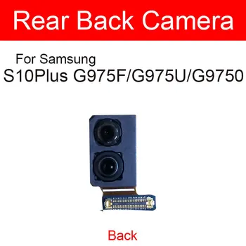 Priekšā, Aizmugurē Aizmugurējo Kameru Samsung Galaxy S10 S10e G973F G973U G9730 G970F Priekšējā Kamera Flex Kabelis S10+ G975F G975U G9500 Daļas