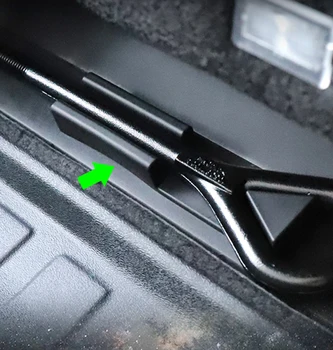Priekšējā bagāžnieka storage / organizācijas Tesla Model X 2017-2019 Automašīnas priekšējā kaste tauvas āķi, uzglabāšanas 1gb/komplekts Auto Piederumi