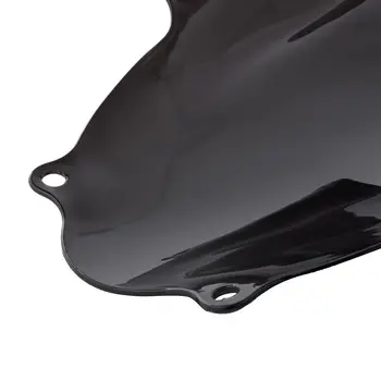Priekšējā vējstikla Par Suzuki GSXR 1000 GSXR1000 K17 K18 2017 2018 2019 Motociklu Double Bubble Vēja Deflektori Melni Dūmi