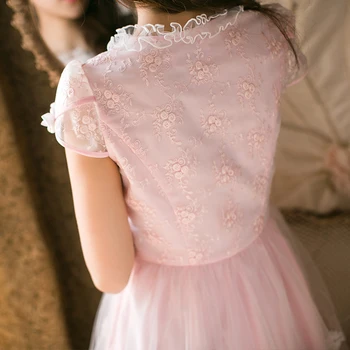 Princese sweet lolita kleita Candy lietus jauno Japāņu salds šifona kleita sieviešu mazu, svaigu, drukāt Princese Kleita C22AB7050