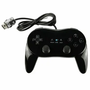 Pro Gamepad Nintendo Wii Otrās paaudzes Klasisko Vadu Spēļu Kontrolleris Spēļu Remote Pad Konsoles Joypad Kursorsviru