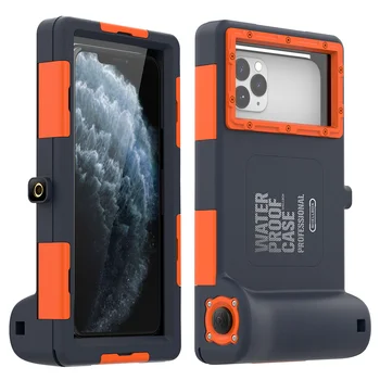 Profesionālā Daivinga Lietā Par iPhone 11 Pro Max X XS Max 7 8 Gadījumā 15 Metru Dziļumā Ūdensnecaurlaidīgs Segums Samsung S11 S10 9 Note10 8