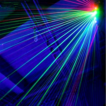 Profesionālās RGB Lāzera Gaismas 6 Acis Slogs Apgaismojums DMX Skatuves Gaismas, Disko, Deju Zāles, Bāri KTV Naktsklubs, Kāzas, Ģimenes